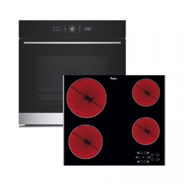 Whirlpool WOI5S8PM1SXA + AKT 8090LX Σετ Φούρνος + Εστία Whirlpool WOI5S8PM1SXA + AKT 8090LX Σετ Φούρνος + Εστία